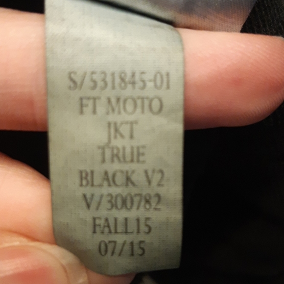 Gap black moto jacket size small - Picture 8 of 8